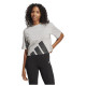 Adidas Γυναικεία κοντομάνικη μπλούζα Essentials Big Logo Boyfriend Tee